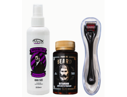 Посилений набір для росту бороди BEARD PRO MINOX