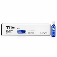 Ампули Napura T1 Purify Post для детокс-догляду за шкірою голови після шампуню 12 ампул по 8 мл