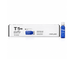 Ампули Napura T1 Purify Post для детокс-догляду за шкірою голови після шампуню 12 ампул по 8 мл