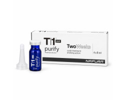 Ампули Napura T1 Purify Post для детокс-догляду за шкірою голови після шампуню 4 ампул по 8 мл
