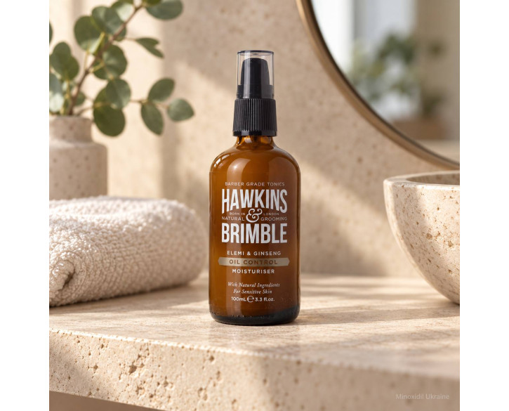Зволожуючий крем для жирної шкіри Hawkins & Brimble Oil Control Moisturiser 100 мл
