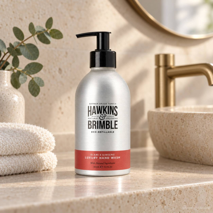 Мило для рук Hawkins & Brimble Cleansing Hand Wash Eco-Refillable 300 мл