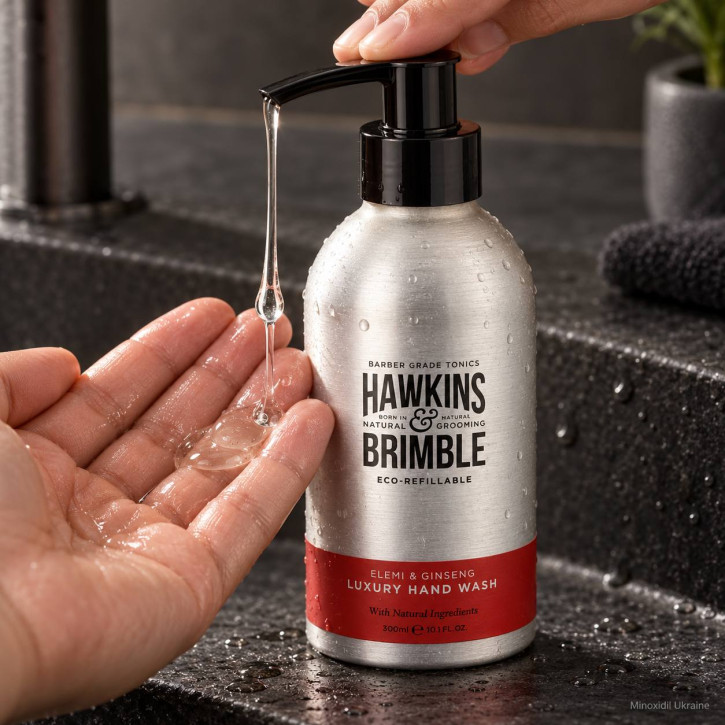 Мило для рук Hawkins & Brimble Cleansing Hand Wash Eco-Refillable 300 мл