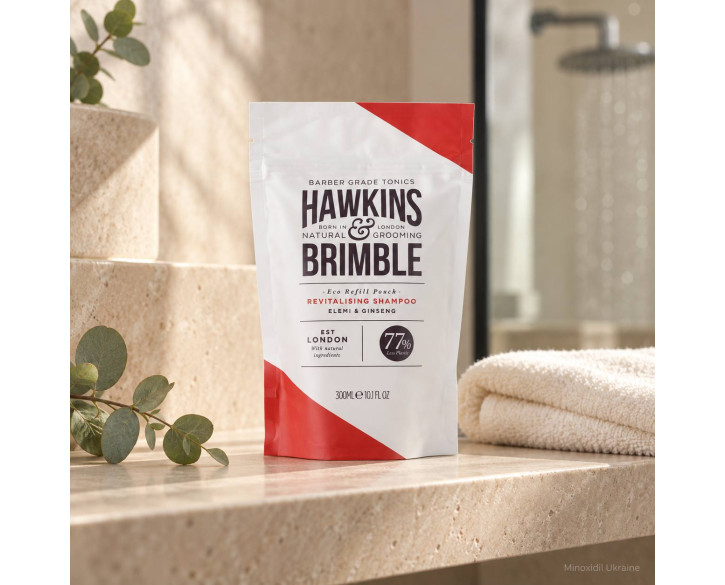Шампунь для відновлення Hawkins & Brimble Revitalising Shampoo Pouch 300 мл