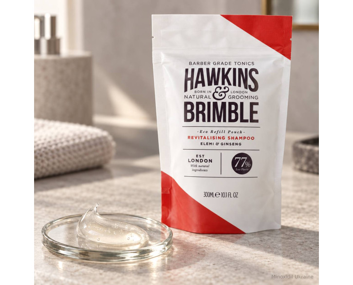 Шампунь для відновлення Hawkins & Brimble Revitalising Shampoo Pouch 300 мл