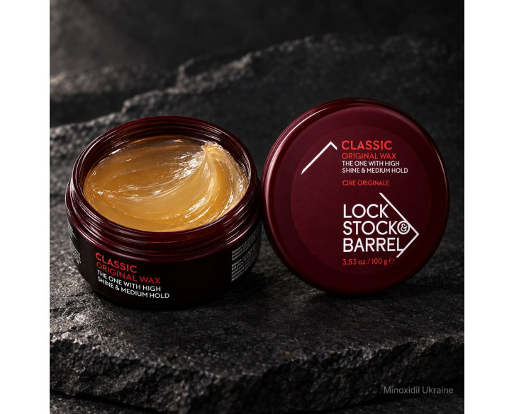 Віск для укладки волосся Lock Stock & Barrel Classic original wax 100 г