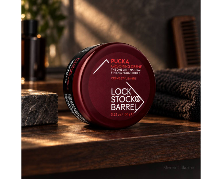 Крем для укладки волосся Lock Stock & Barrel PUCKA GROOMING CREME 30 г