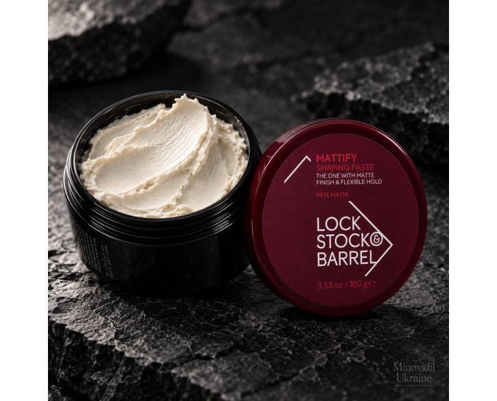 Матова паста LOCK STOCK & BARREL RUCK MATTE PUTTY 100 г