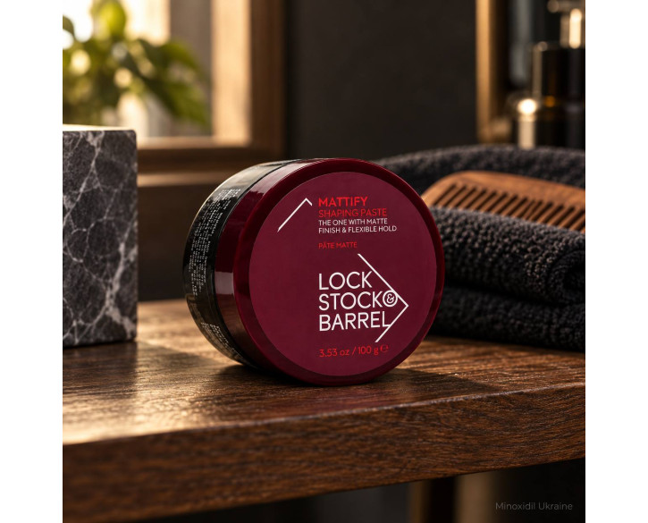 Матова паста LOCK STOCK & BARREL RUCK MATTE PUTTY 100 г