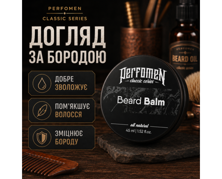 Бальзам для бороди Perfomen Beard Balm 45мл