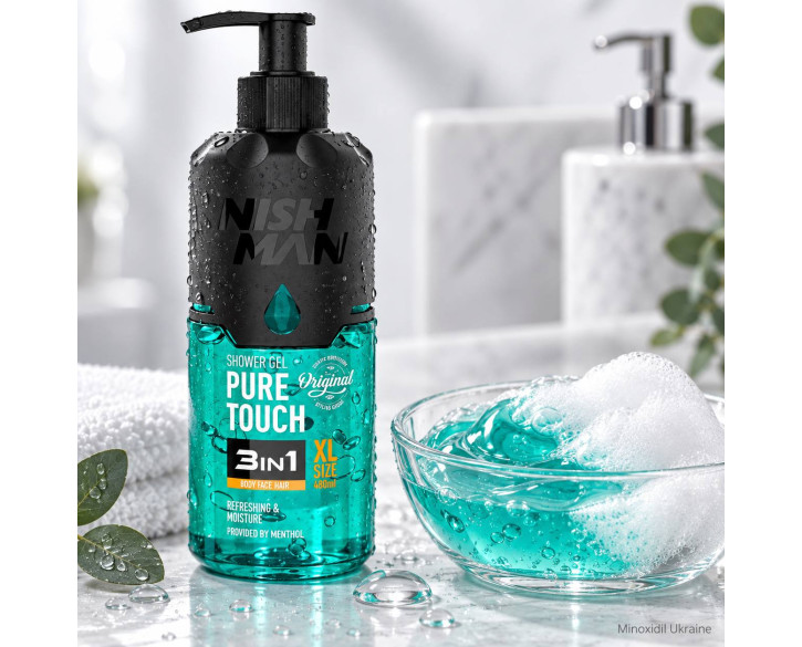 Гель для душу Nishman Pure Touch 480мл
