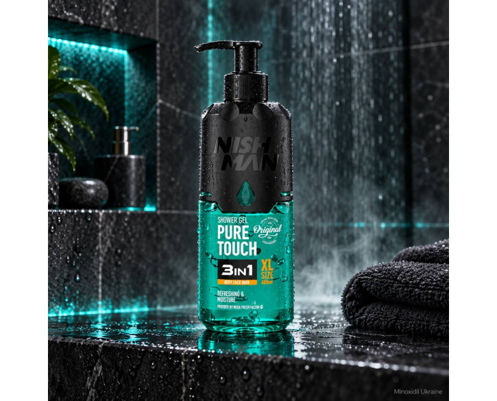 Гель для душу Nishman Pure Touch 480мл