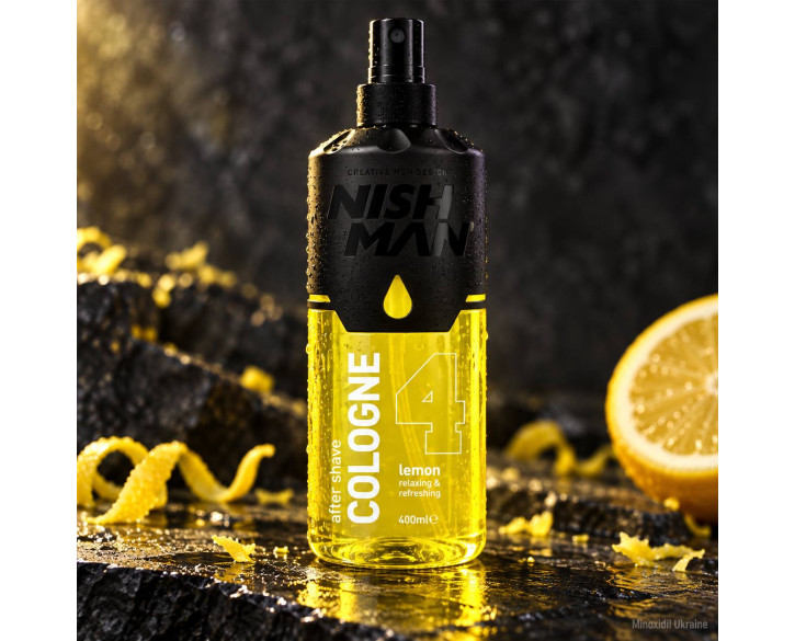 Одеколон після гоління Nishman Lemon Cologne No.4 400мл