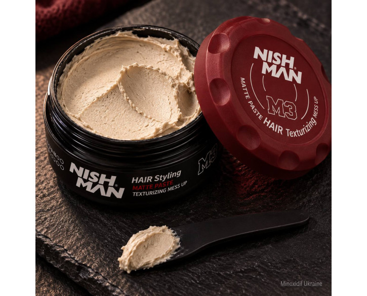 Паста для укладання волосся Nishman Hair Styling Matte Paste M3 100мл