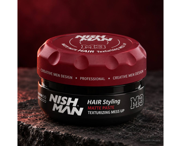 Паста для укладання волосся Nishman Hair Styling Matte Paste M3 100мл