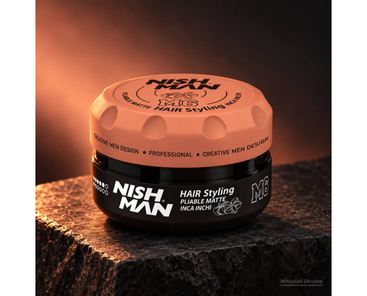 Помада для укладання Nishman Hair Styling Fibre Cream 100мл