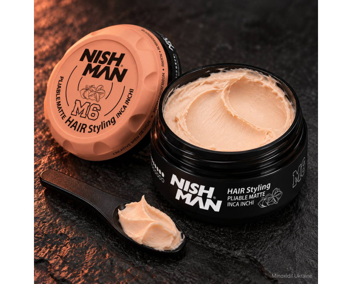 Помада для укладання Nishman Hair Styling Fibre Cream 100мл