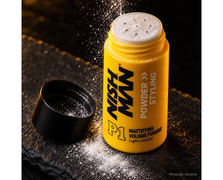 Пудра для укладання Nishman P1 Matte Finish Volume Powder And Styling 20г