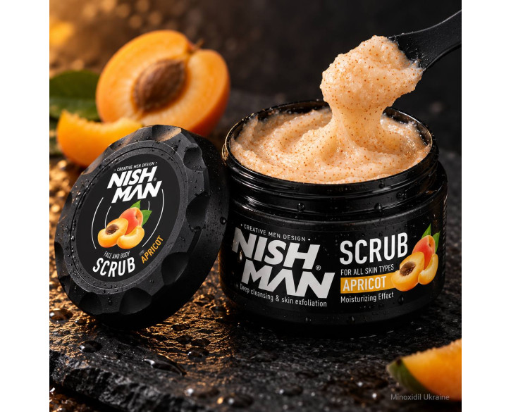 Скраб для обличчя Nishman Apricot Face Scrub 300 мл