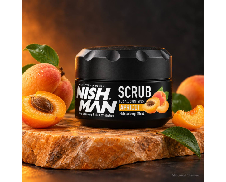 Скраб для обличчя Nishman Apricot Face Scrub 300 мл