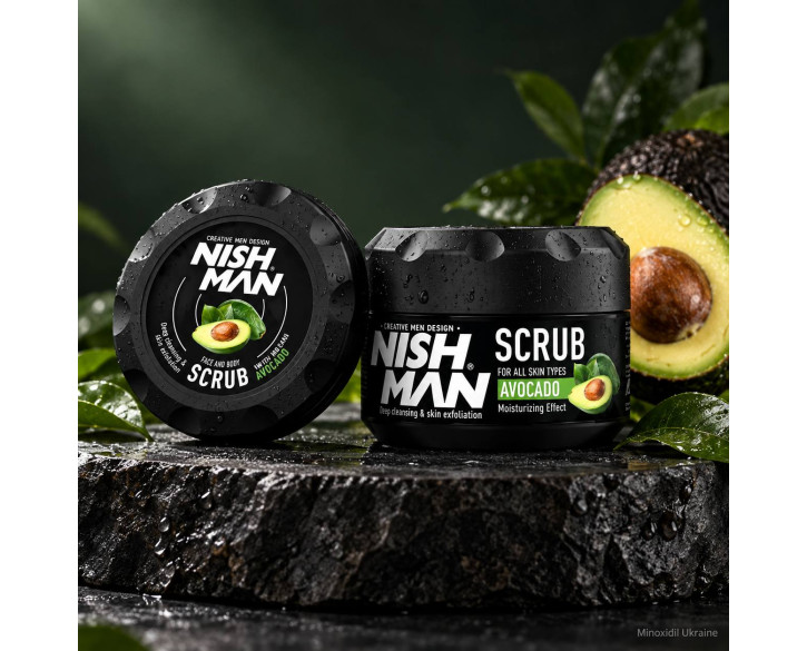 Скраб для обличчя Nishman Avocado Face Scrub 300 мл