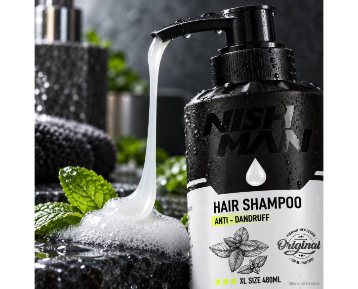 Шампунь від лупи Nishman Anti Dandruff 480 мл