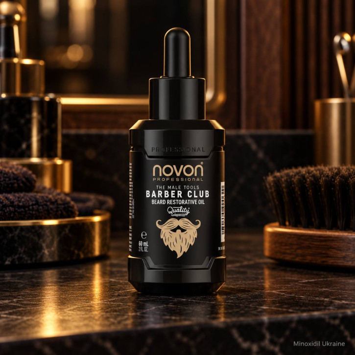 Олія для бороди Novon Professional Barber Club Beard Restorative Oil 60мл