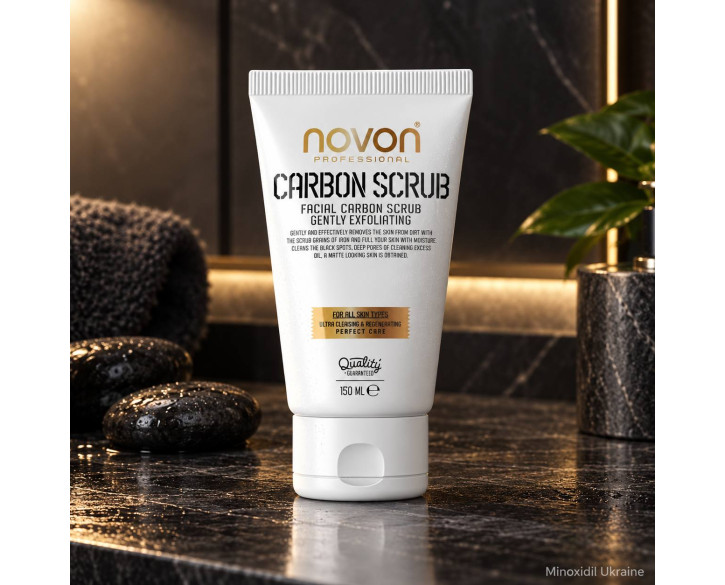 Скраб Novon Professional Carbon Scrub 150мл