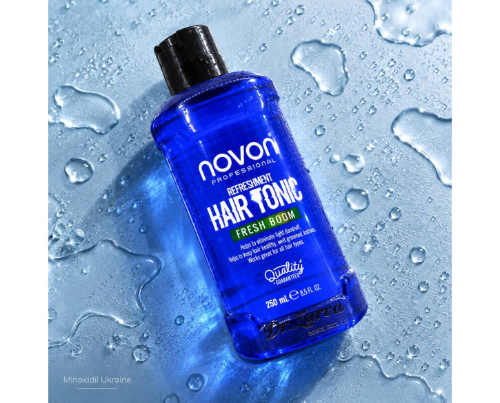 Тонік для волосся та шкіри голови NOVON Refreshment Hair Tonic Fresh Boom 250 мл 