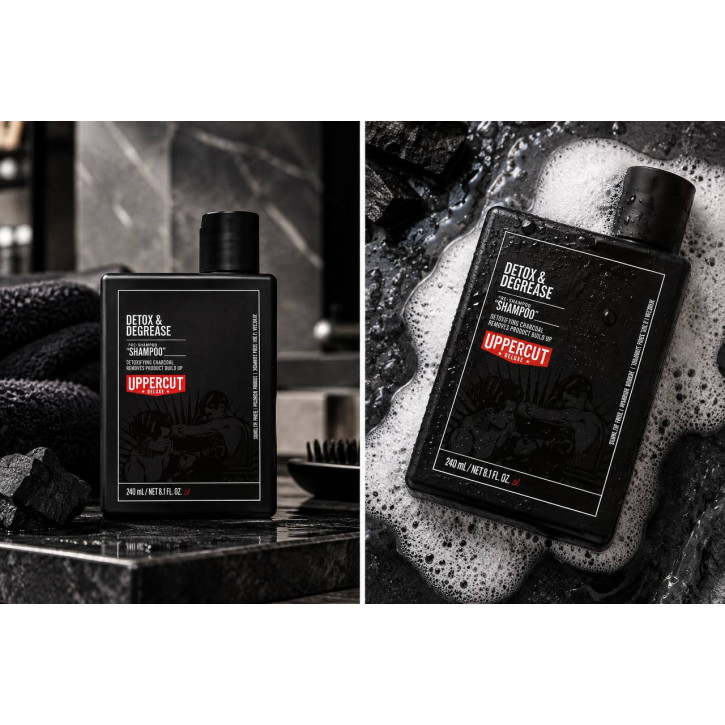 Шампунь глибокого очищення Uppercut Deluxe Detox and Degrease Shampoo 240 мл