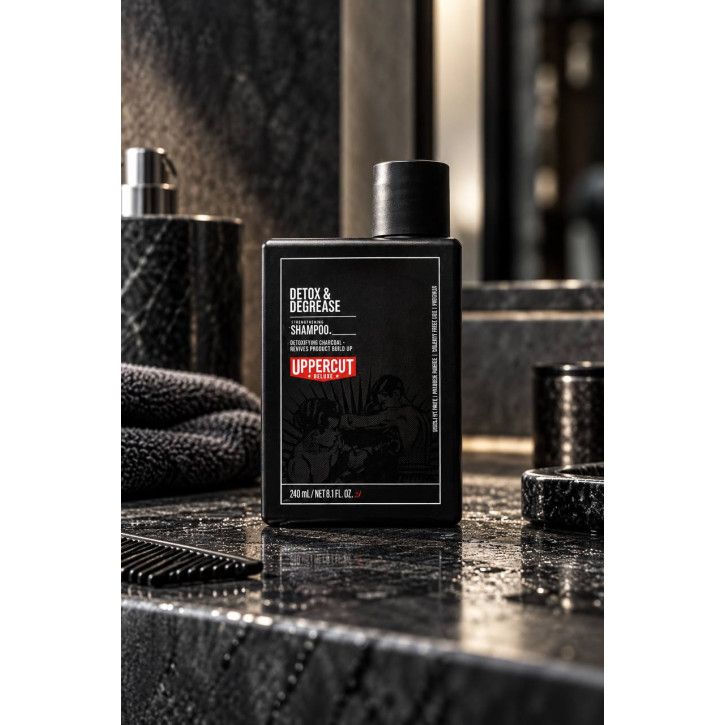 Шампунь глибокого очищення Uppercut Deluxe Detox and Degrease Shampoo 240 мл