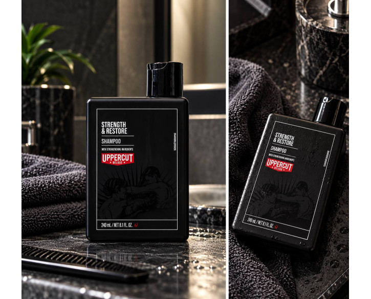 Шампунь Uppercut Deluxe Strength and Restore Shampoo 240 мл