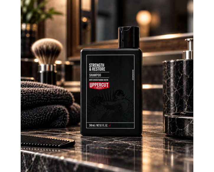 Шампунь Uppercut Deluxe Strength and Restore Shampoo 240 мл