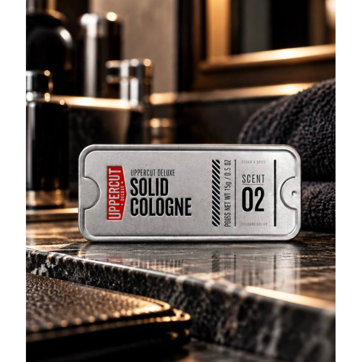 Сухий одеколон Uppercut Deluxe Solid Cologne Cedar & Spice 15 г