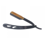Небезпечна бритва Nishman Metal Barber Razor Black & Gold