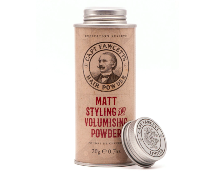 Матова пудра для укладки та об'єму Captain Fawcett Hair Powder 20gr