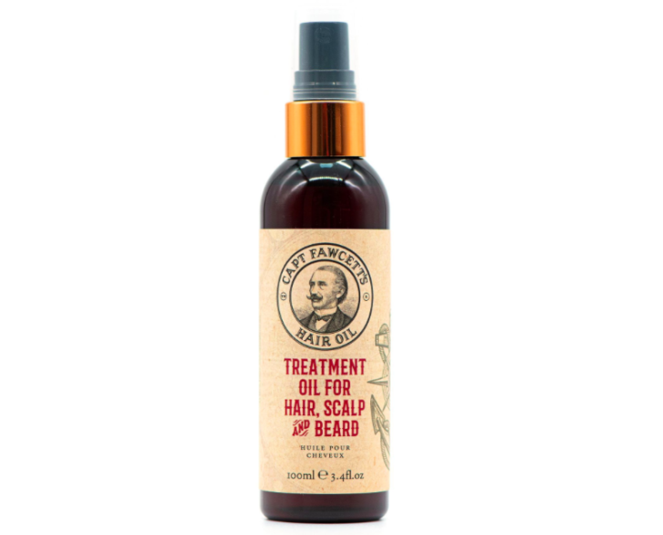 Засіб для догляду за волоссям та шкірою голови Capitan Fawcett Treatment Oil for Hair, Scalp and Beard 100ml
