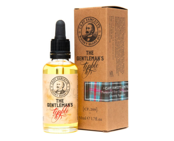 Олія для бороди з віскі Capitan Fawcett Whisky Beard Oil 50ML
