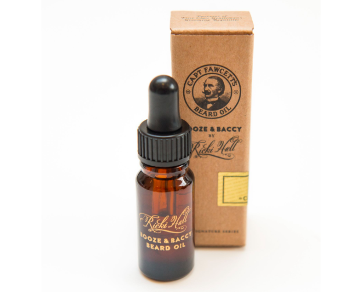Олія для бороди, дорожній розмір Capitan Fawcett Ricki Hall's Booze & Baccy Beard Oil 10ml Travel Size