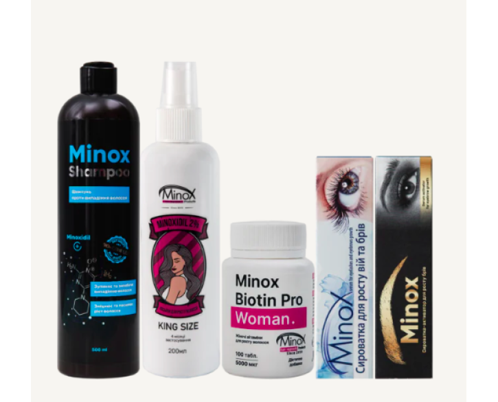 Набір для росту: вій, брів та волосся Bloomy