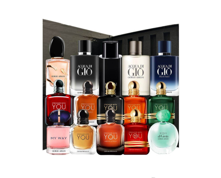 СЕТ «ДЕГУСТАЦІЙНА ЛІНІЙКА ВІД ARMANI»