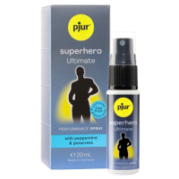 Спрей-пролонгатор pjur Superhero Ultimate Spray дуже потужний, природні активні компоненти 20мл