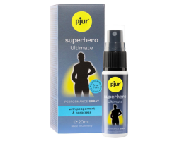 Спрей-пролонгатор pjur Superhero Ultimate Spray дуже потужний, природні активні компоненти 20мл