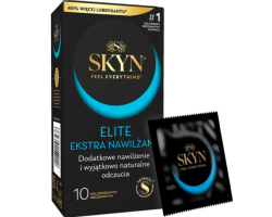 Безлатексні преміум-презервативи SKYN Elite Extra Lubricated 10 шт