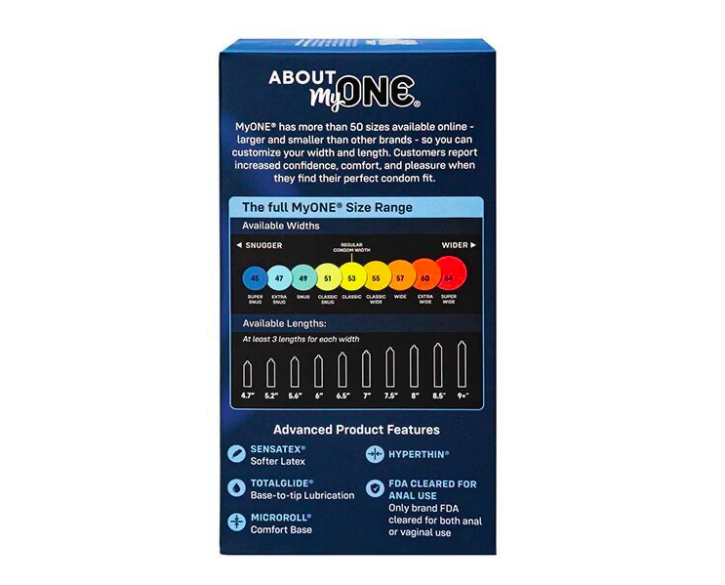 Презервативи MyONE Super Snug 10 шт, картонна коробка