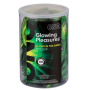 Набір презервативів ONE Glowing Pleasures, 100 шт, світяться в темряві, зі змазкою, паковання-тубус