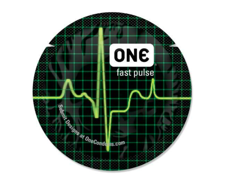 Набір презервативів ONE Glowing Pleasures, 100 шт, світяться в темряві, зі змазкою, паковання-тубус