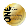 Набір презервативів ONE Legend XL, 100 шт, збільшений розмір, розширення на кінці, паковання-тубус