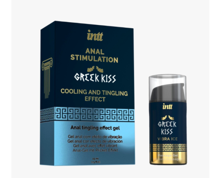 Стимулювальний гель для анілінгусу, римінгу  Intt Greek Kiss 15 мл