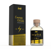 Масажний гель для інтимних зон Intt Energy Drink розігрівальний 30мл
